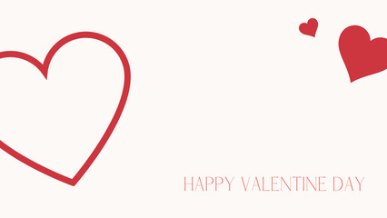Projekt, grafika wektorowa - serca walentynkowe