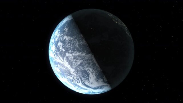 Location and map of Pitcairn Islands on the surface of the earth at nighttime.