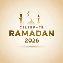 Clean Ramadan 2026 Text-Based Visuals