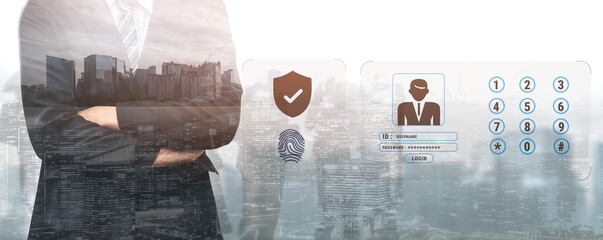 A multi factor authentication system for digital security and access control. Using passwords, biometrics, and PIN codes for secure user login. Motif