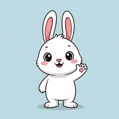 Obraz premium easter bunny with egg