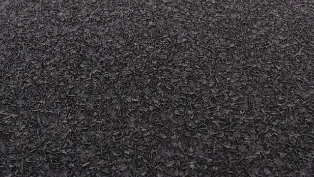 Winter natural pattern of frozen snowflakes on the car window close-up