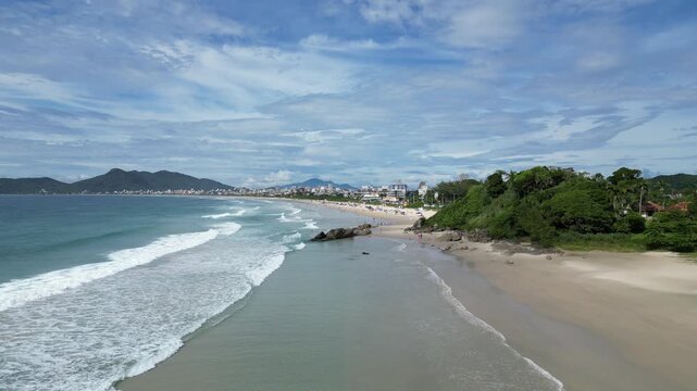 Playa de Mariscal, Brasil. Vista de drone