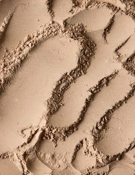 whey chocolate flavor protein powder background