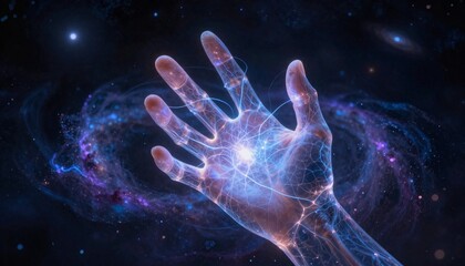 Cosmic Hand Reaching Out