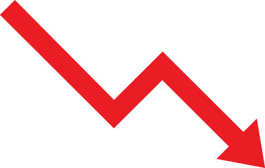 stock down  market symbol © Senura