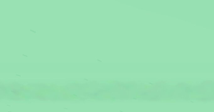 On start diagonal gradient, speckled band, cyan dashes animating as brand accent on transparent bg