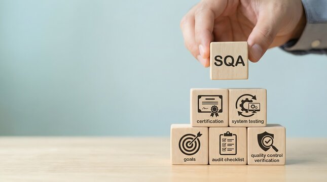 SQA software quality assurance blocks