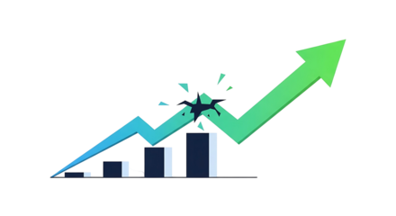 Growth Chart Breaking Through Barriers