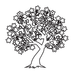 Stylized Tree Illustration