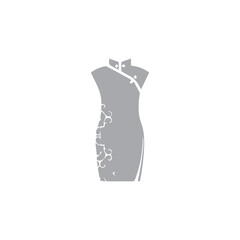 Elegant Asian Dress Icon