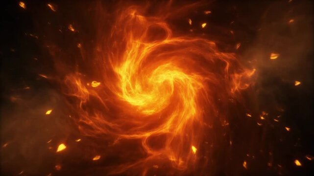 Slow-Mo Fireball Explosion Overlay