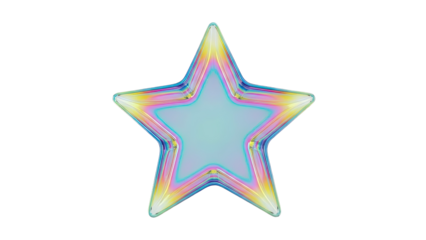 Holographic Star Shape