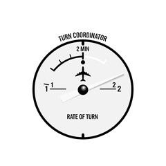 Fototapeta premium Turn Coordinator Aviation Instrument