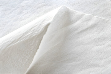 Obraz premium clean white paper texture fine natural fibers