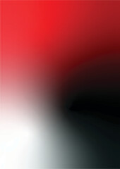 red, black and white background