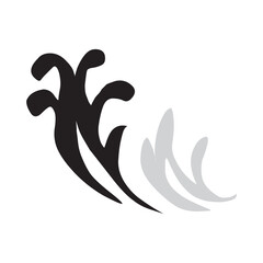 Abstract Vintage Botanical Vector Ornament Set