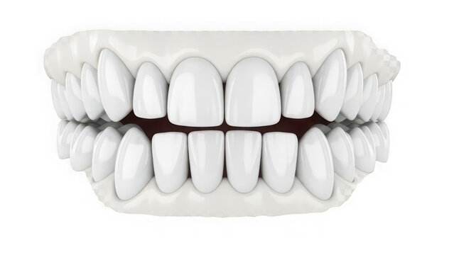 3D Human Teeth Model &ndash; Full Upper and Lower Dental Set in Occlusion for Medical and Educational Use