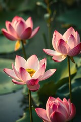 Obraz premium Bunga Teratai