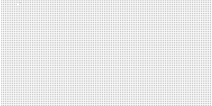 Dotted hexagon seamless pattern for bullet journal. Black dot texture. Black dot hexagon for notebook paper. Vector illustration on white background.