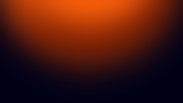 Minimal aesthetic abstract background animation of blurred glowing orange gradient waves