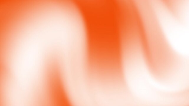 Blurred waves in orange and white, abstract background. Perfect for vibrant designs, artistic projects, dynamic presentations, and modern concepts.