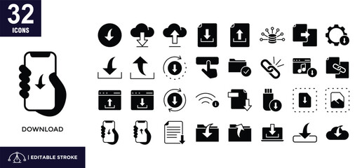Download mixed  icon set