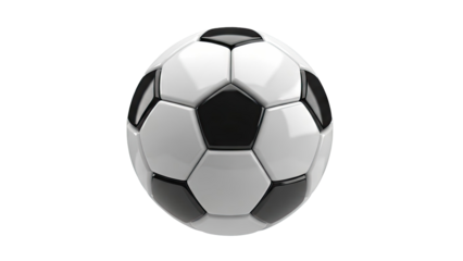Classic Black and White Soccer Ball
