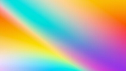 Vibrant rainbow gradient background with diagonal light streaks