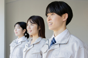 作業着のビジネスイメージ