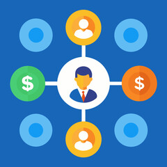 infographic template for business presentation