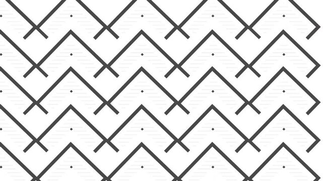 Abstract Geometric Pattern Background with Chevron and Diamond Shapes.