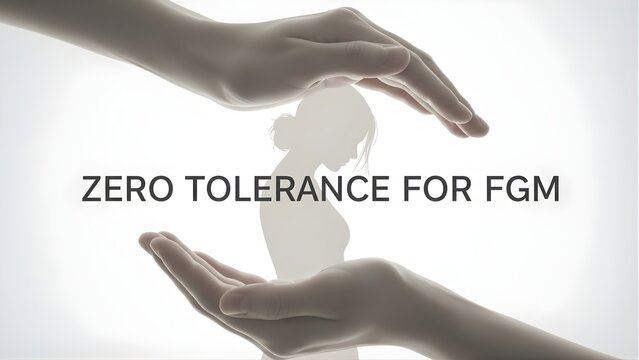 Hands Protecting Girl from Harm