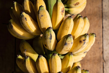 bananas on the market