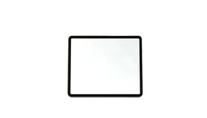 Fototapeta premium Simple Black Square Shape Icon.