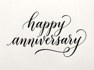 Handwritten Anniversary Message