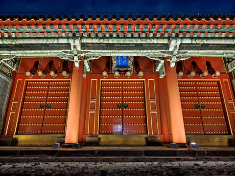 Shenyang Imperial Palace Museum, Shenyang, Liaoning Province, China