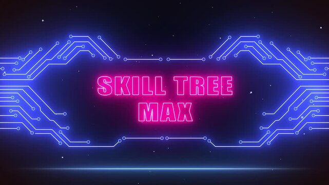Ultimate skill tree max notification for RPG gamers, use this to showcase your fully developed character abilities