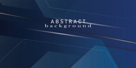 Abstract dark blue overlap shadow and lights background. Papercut template vector with straight line and shadow. Dark blue background with trendy pattern design. eps10.