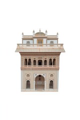 Fototapeta premium Intricate marble palace facade