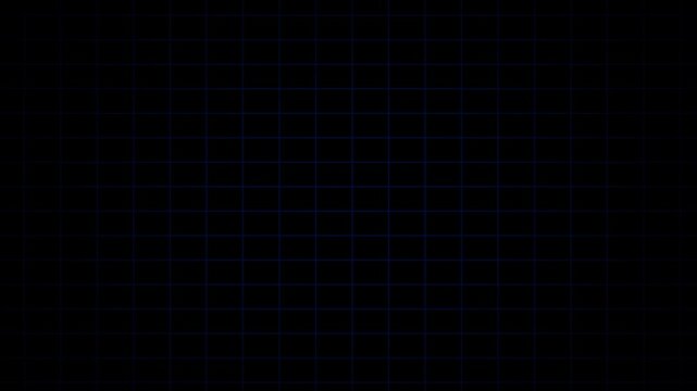 Grid Animation, Moving Black Background with White Cells, Technical Grid Motion Graphics, Futuristic Blueprint Effect, Loopable 4K Animation, Modern Design Overlay, Digital Structure Visualization,