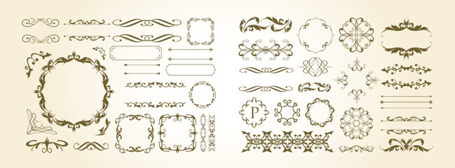 Valentine&rsquo;s Day Romantic Frame & Border Collection