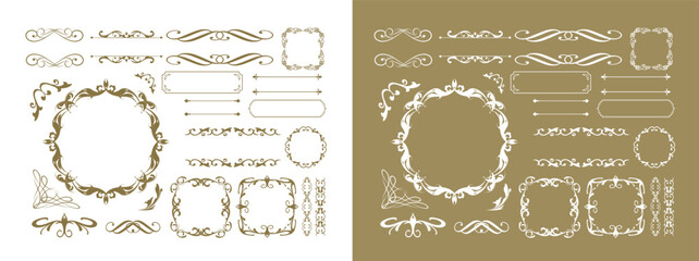 Valentine&rsquo;s Day Romantic Frame & Border Collection