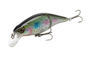 Realistic Fishing Lure Imitating Trout, Designed for Anglers