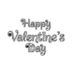 Wishing you a happy valentine's day Vector