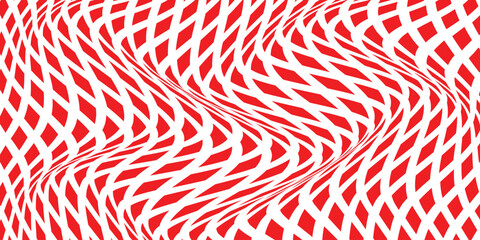 simple red rhombus wave pattern for banner poster background.