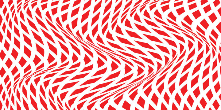 simple red rhombus wave pattern for banner poster background.