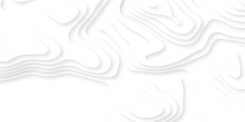 white topography map geography relief diagram texture design. Topography white background and black line world map texture design. Lines Topographic contour lines grid map seamless pattern. © MDFAIMIDULISLAM