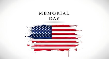 Memorial day tribute honoring fallen heroes and american patriotism on memorial day weekend