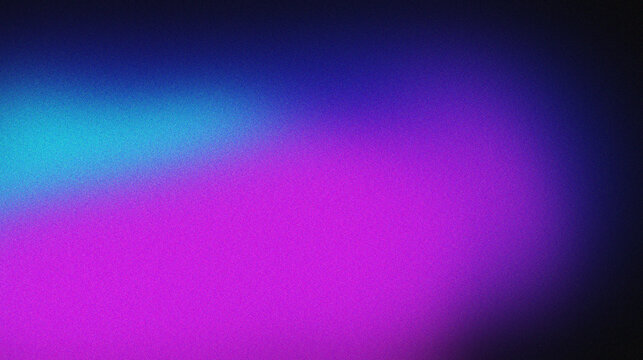 Vibrant magenta and cyan gradient background with subtle digital noise texture effect